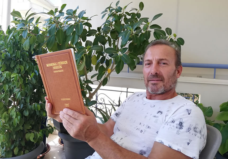 I am reading my dictionary